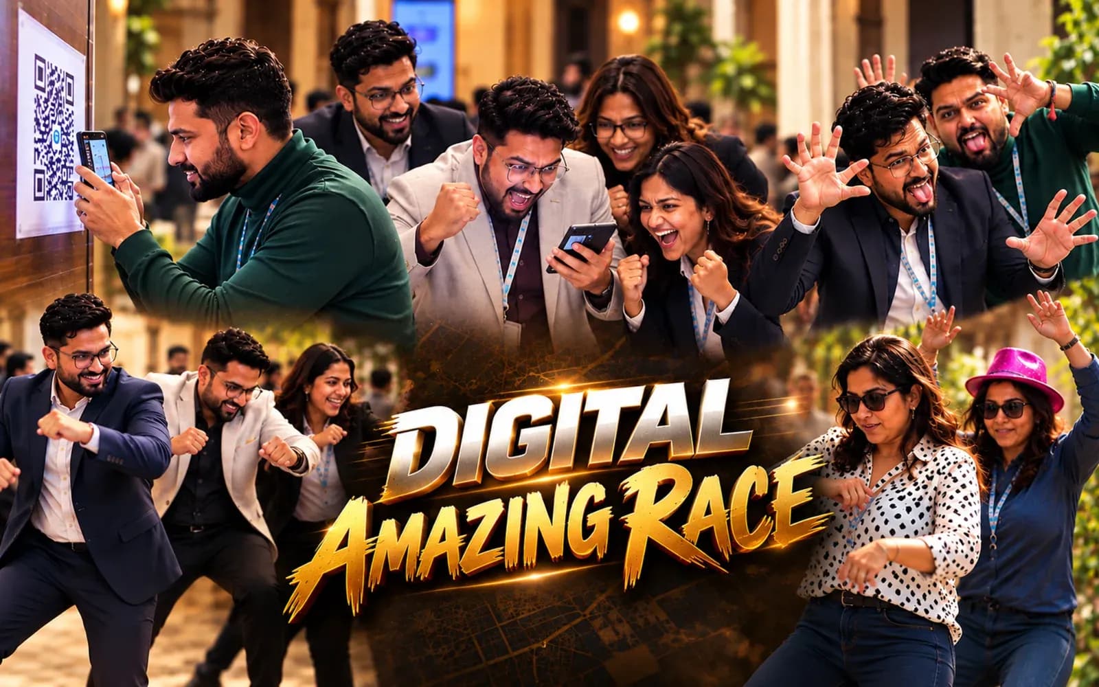 Digital Amazing Race team building activity by Team Builders India