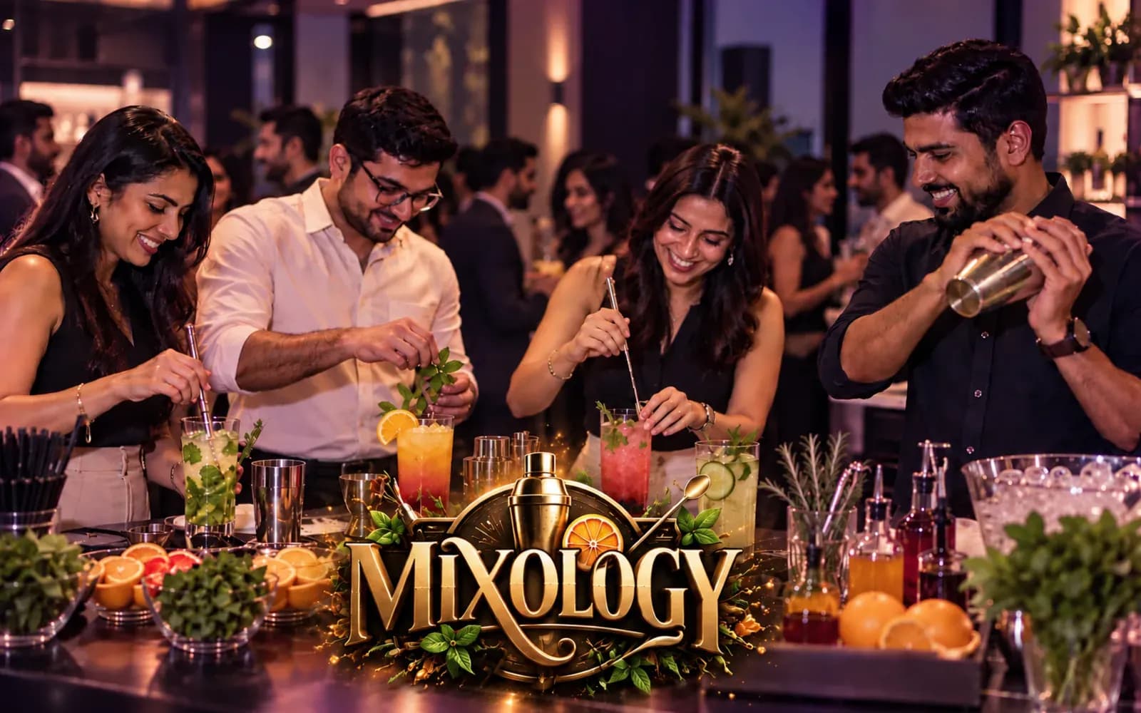 Mixology team building activity by Team Builders India