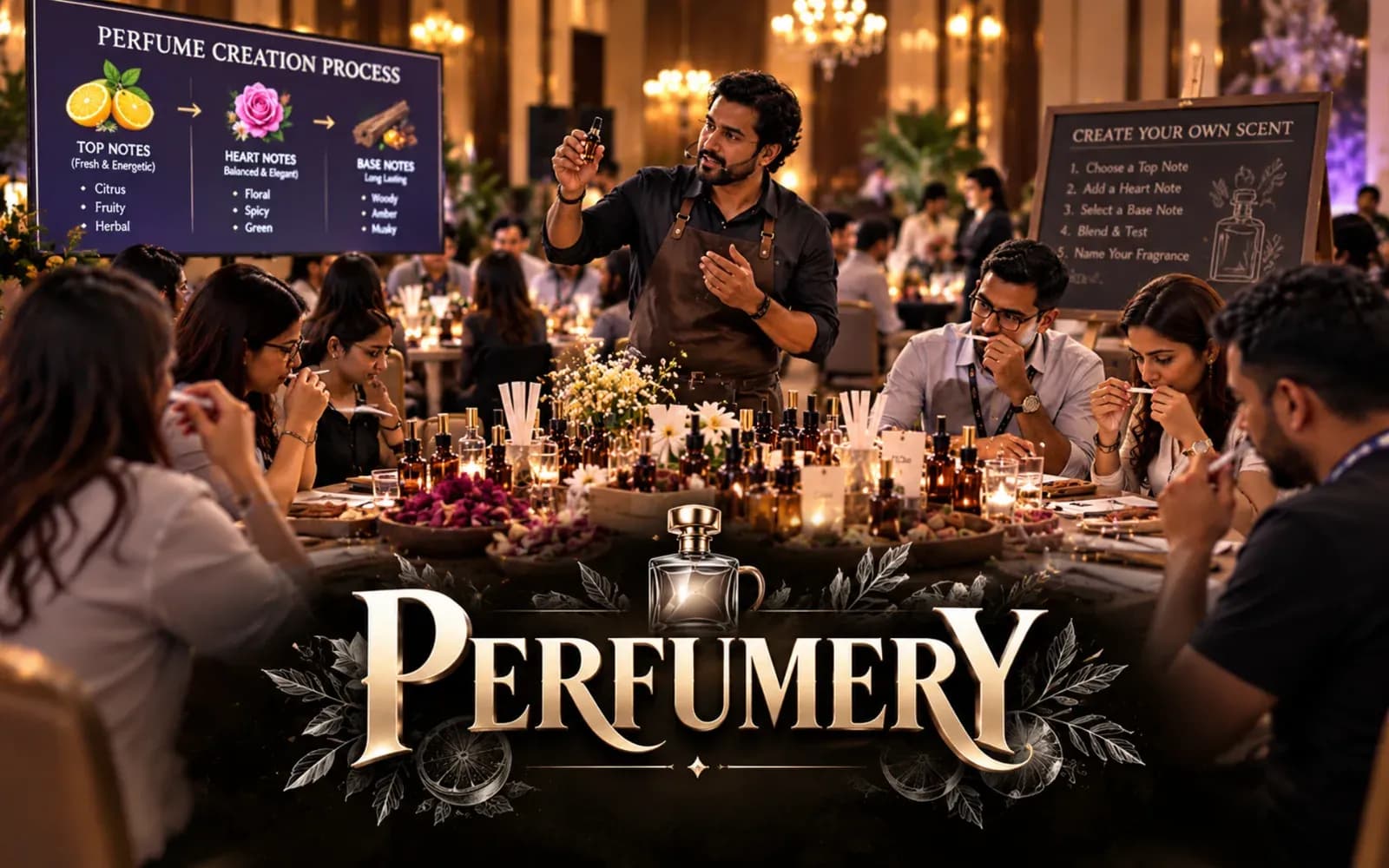 Perfumery team building activity by Team Builders India